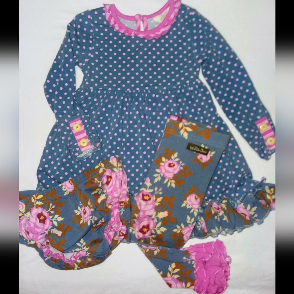 Matilda Jane dress with Benny's